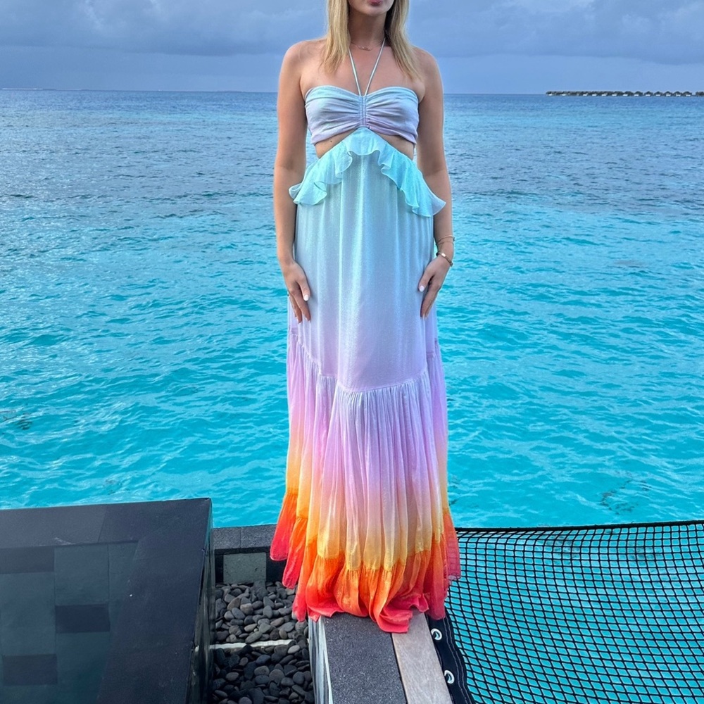 Rococo sand halter dress